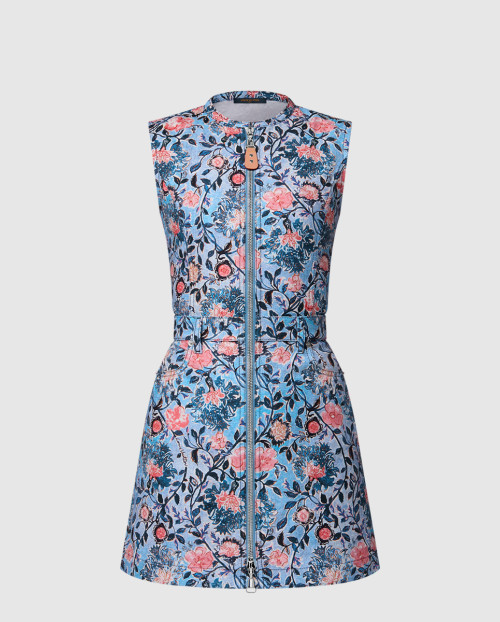 [LOUIS VUITTON-루이비통]플로럴 바인 집업 드레스 1AHHZ4