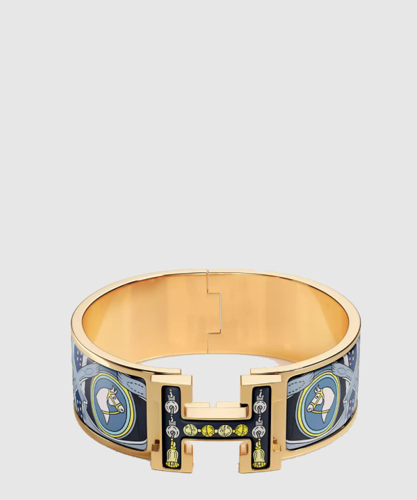 [HERMES-에르메스]Clic Clac H Bouquets Selliers 팔찌