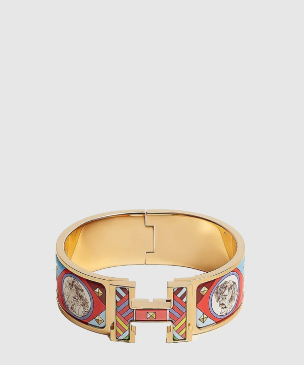 [HERMES-에르메스]Clic Clac H Colliers et Chiens 팔찌