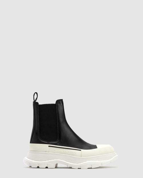 [MCQUEEN-알렉산더맥퀸]트레드 슬릭 첼시 부츠 635714