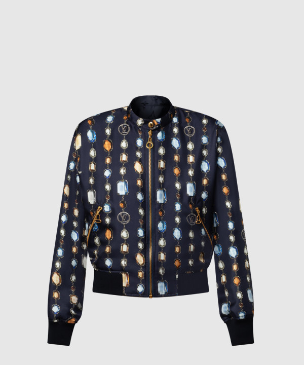 [LOUIS VUITTON-루이비통]리버서블 네크리스 보머 재킷 1AI859