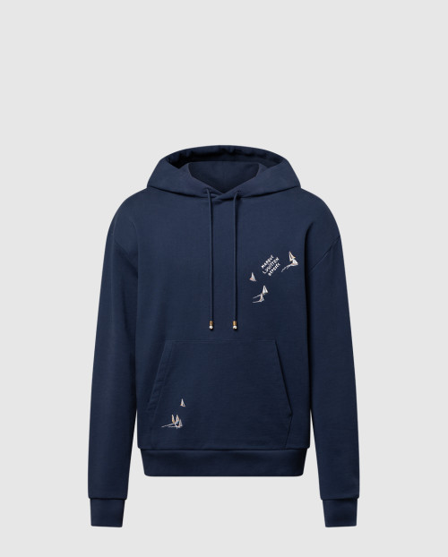 [LOUIS VUITTON-루이비통]엠브로이더드 시그니처 후디 1AHW73