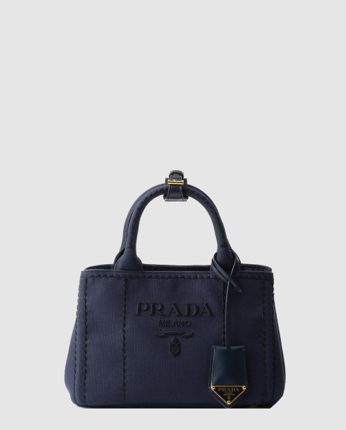 [PRADA-프라다]리넨 혼방 미니 핸드백 1BA038