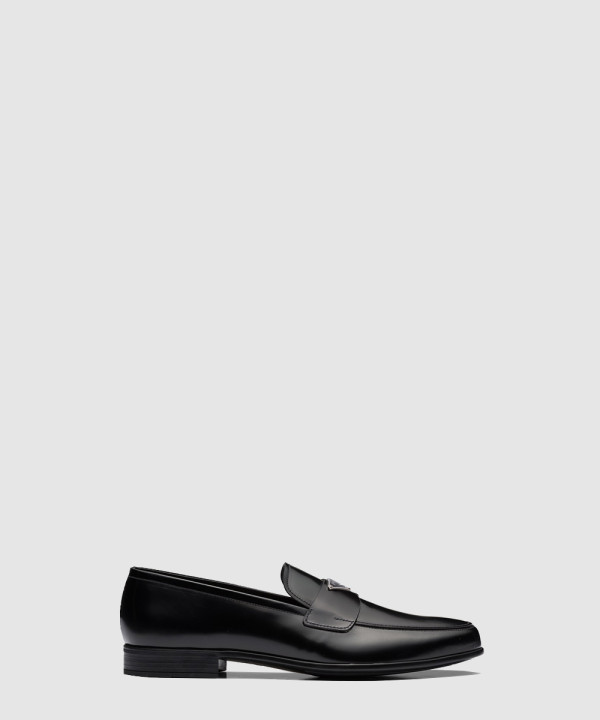 [PRADA-프라다]브러시드 레더 로퍼 2DB180