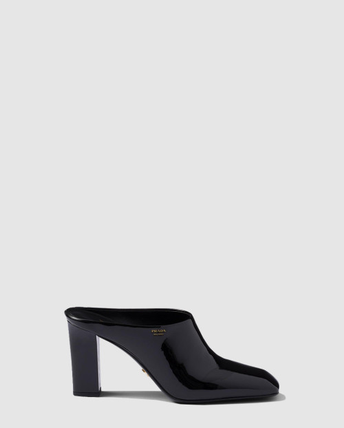 [PRADA-프라다]페이턴트 가죽 뮬 1I839N