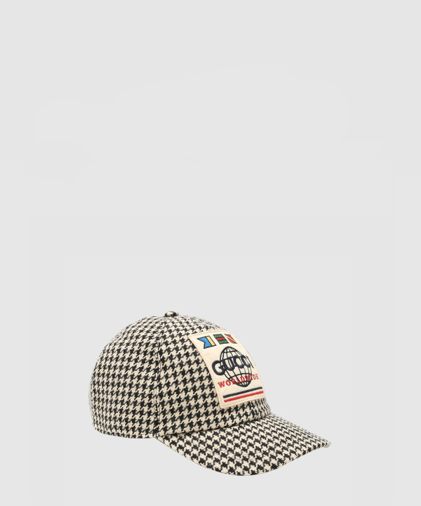 [GUCCI-구찌]코튼과 울 블렌드 야구 모자 599226