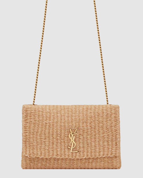 [SAINT LAURENT-생로랑]라피아의 케이트 미디엄 서플 체인백 580065