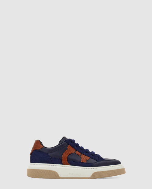 [FERRAGAMO-페레가모]간치니 로우탑 스니커즈 029239