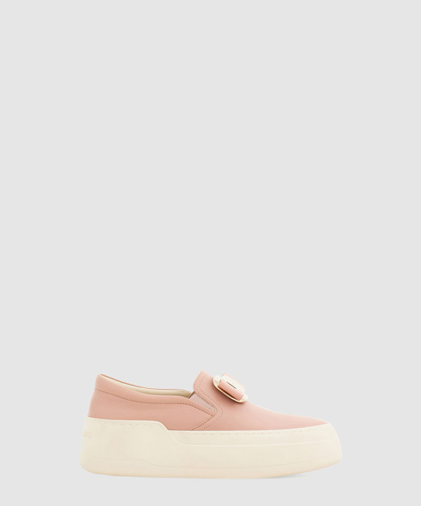 [FERRAGAMO-페레가모]뉴 바라 플레이트 슬립온 030606