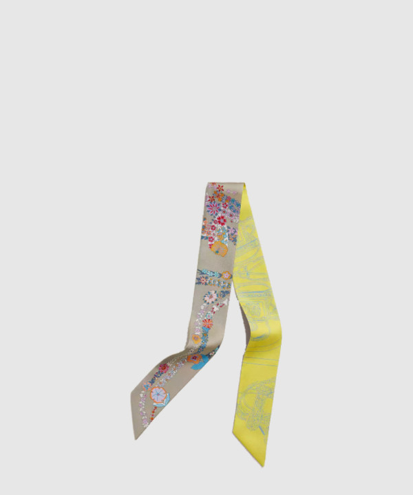 [HERMES-에르메스]Brides de Gala en Fleurs Twilly  방도