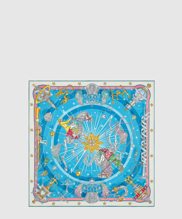 [HERMES-에르메스]Chorus Stellarum  스카프 90