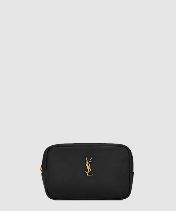 [SAINT LAURENT-생로랑]램스킨 소재의 CALYPSO 코스메틱 파우치 767101