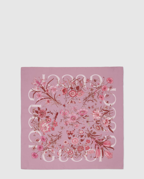 [GUCCI-구찌]프린트 실크 까레 810042