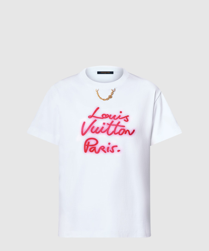 레플리카|이미테이션 louis-vuitton-루이비통네온-로고-티셔츠-1aialy