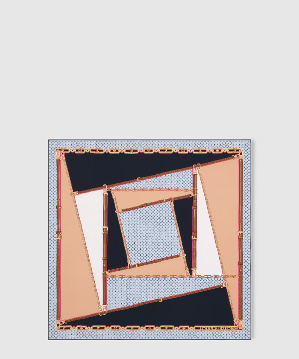 [LOUIS VUITTON-루이비통]마이 LV 체인 스퀘어 90 M79152