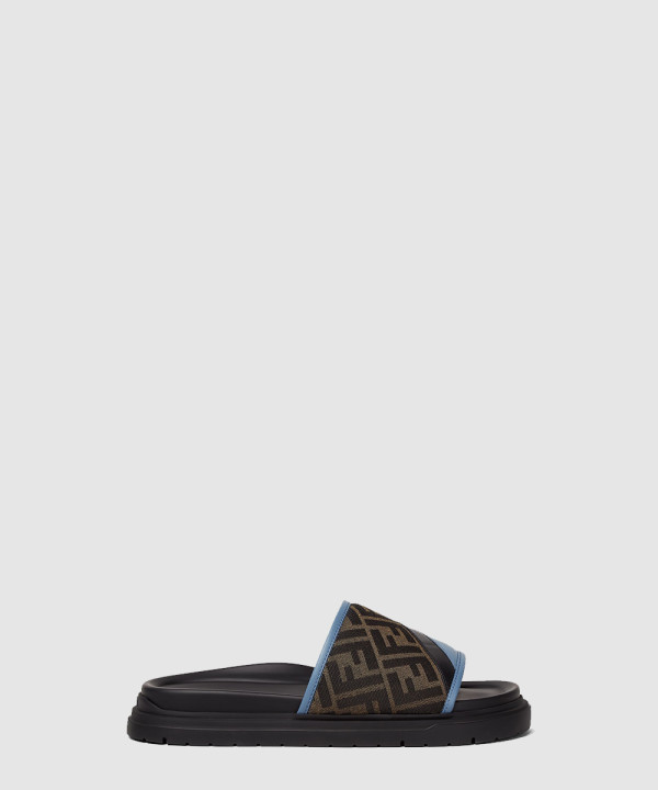 [FENDI-펜디]FF 가죽 슬라이드 7X1674