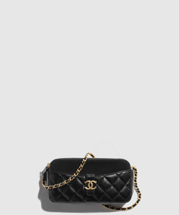 [CHANEL-샤넬]체인 폰 홀더 AP4743