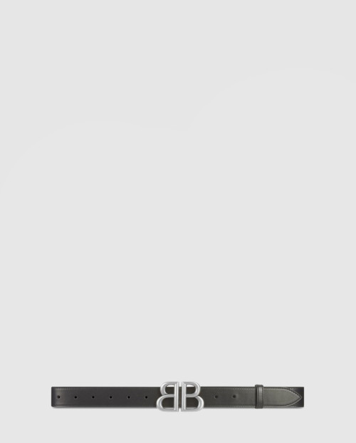 [BALENCIAGA-발렌시아가]해커 BB 소가죽 벨트 680456
