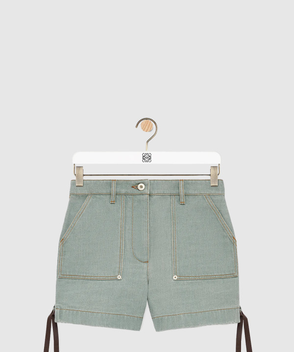 [LOEWE-로에베]워크웨어 쇼츠 데님