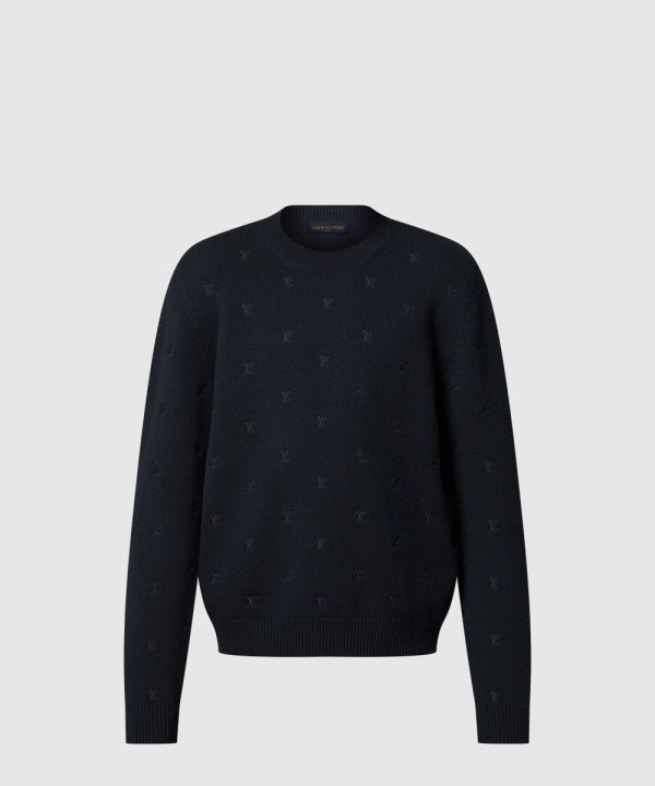 [LOUIS VUITTON-루이비통]블라종 올 오버 엠브로이더드 크루넥 1AGHU4
