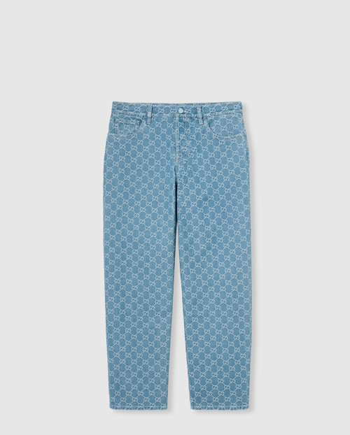 [GUCCI-구찌]GG 데님 자카드 팬츠 840639