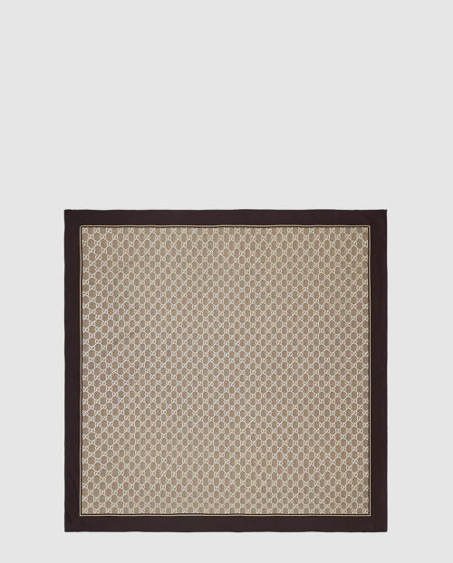 [GUCCI-구찌]프린트 실크 까레 812251