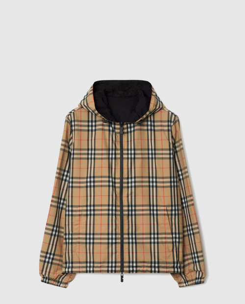 [BURBERRY-버버리]리버시블 체크 후드 재킷 81103711