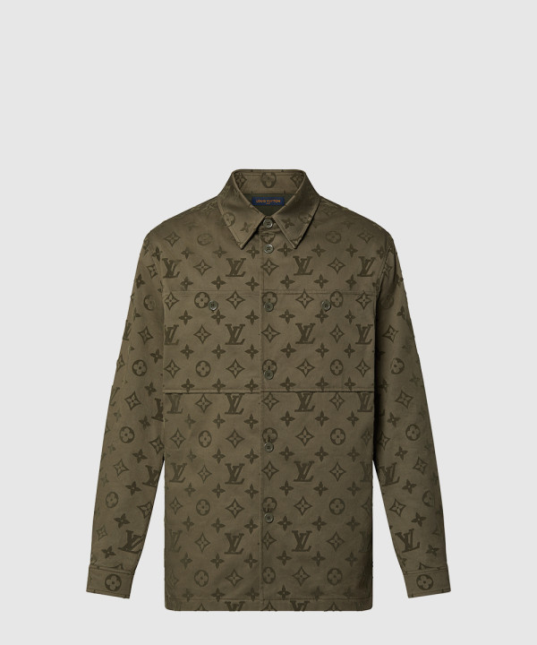 [LOUIS VUITTON-루이비통]Monogram 코튼 셔츠 코트 1ABNP8