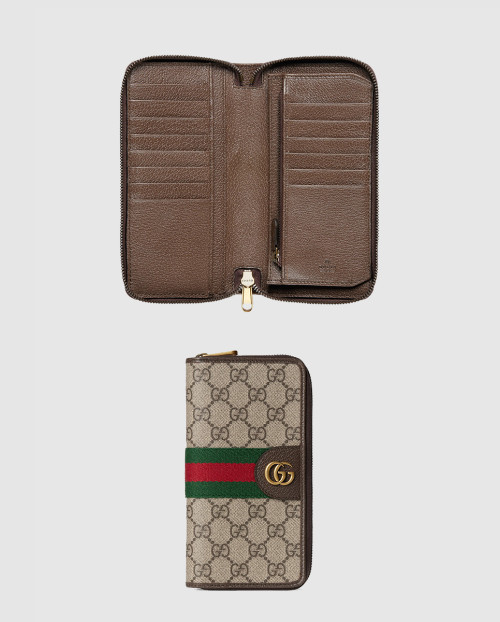 [GUCCI-구찌]오피디아 컬렉션 풀 지퍼 지갑 838619