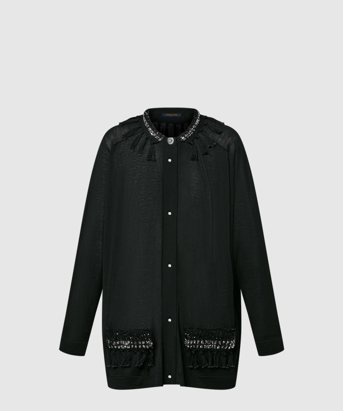 레플리카|이미테이션 louis-vuitton-루이비통프린지-트림-가디건-1ahfn7