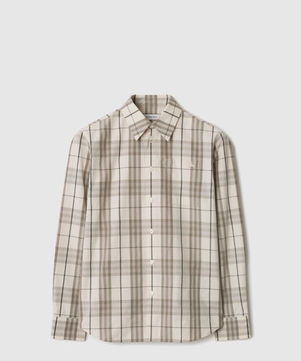 [BURBERRY-버버리]체크 코튼 셔츠 81086631