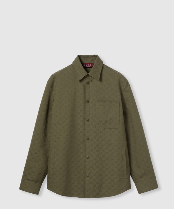 [GUCCI-구찌]GG 캔버스 셔츠 ‎838551