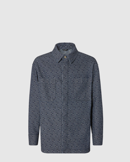 [FENDI-펜디]FF 자카드 데님 재킷 FW1321