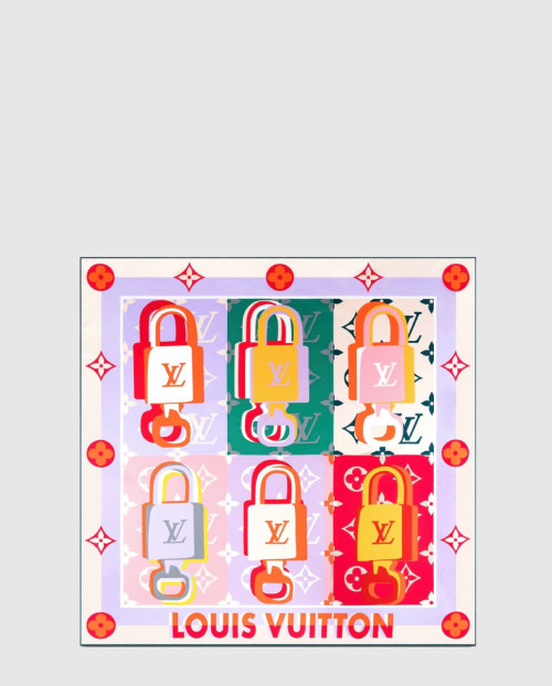 [LOUIS VUITTON-루이비통]Unlocked 스퀘어 90 M77658