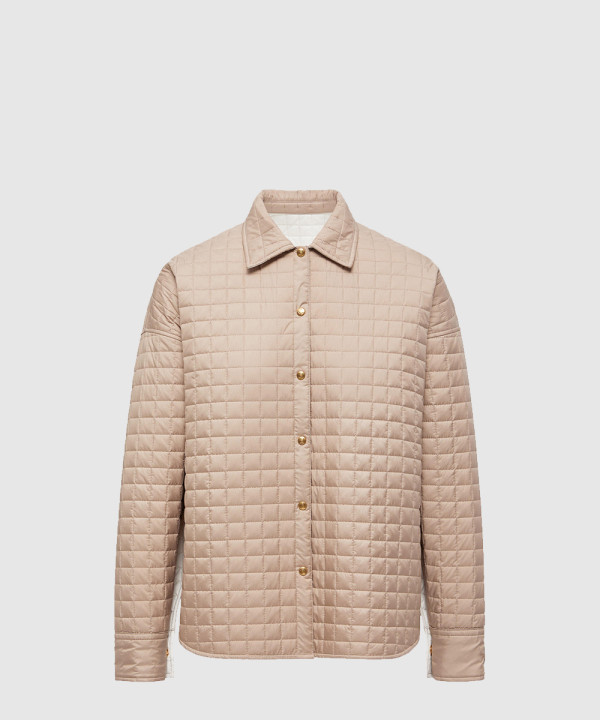 [MONCLER-몽클레어]스퀘어 퀼팅 리버서블 패딩 셔츠