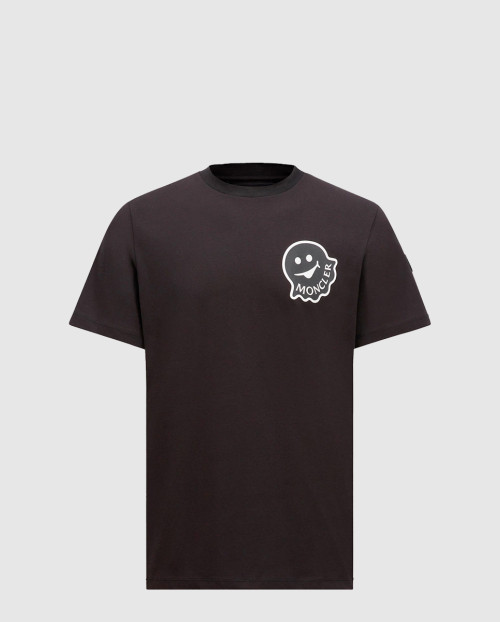 [MONCLER-몽클레어]카툰 로고 코튼 티셔츠