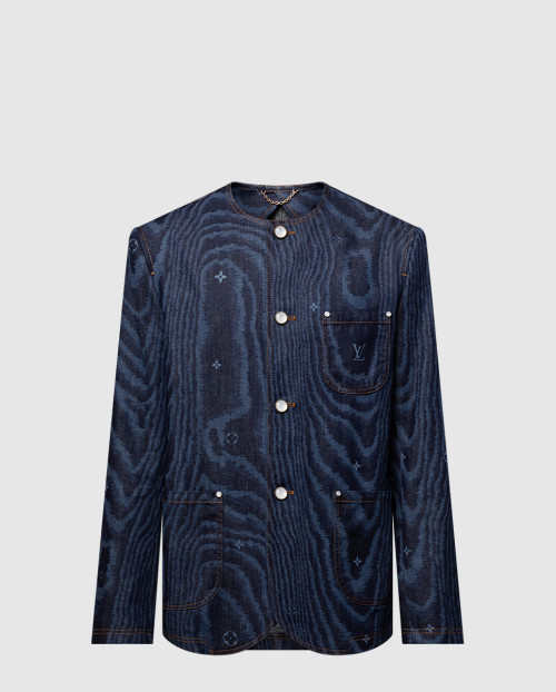 [LOUIS VUITTON-루이비통]시크 칼라리스 데님 재킷 1AHUXO