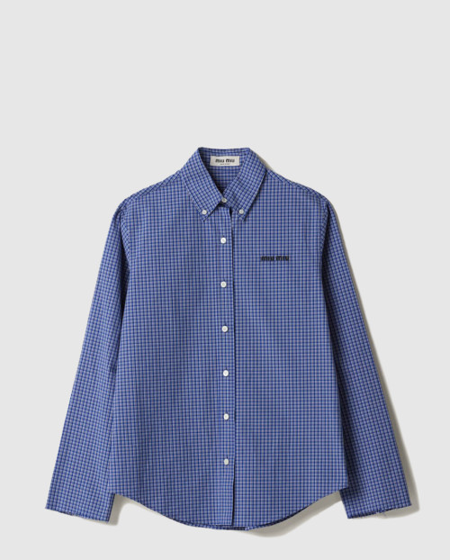 [MIUMIU-미우미우]체크 셔츠 MK1842