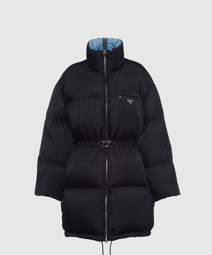 레플리카|이미테이션 prada-프라다re-nylon-개버딘-후드-다운-재킷-29z408