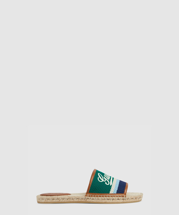 [GUCCI-구찌]스크립트가 새겨진 에스파드릴 824883