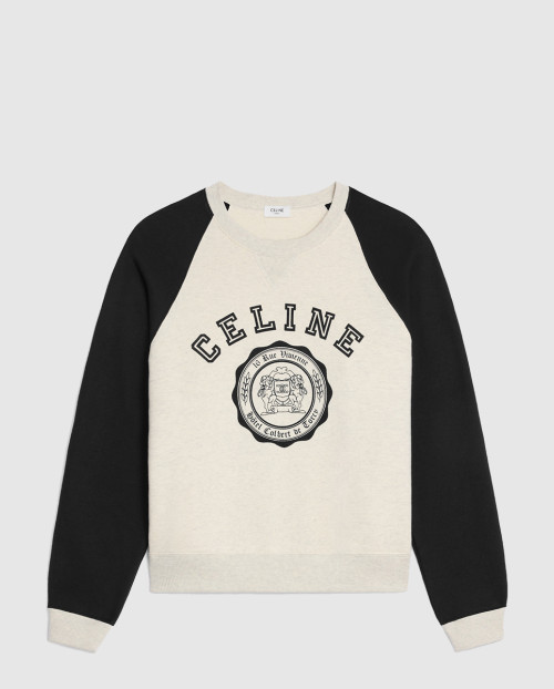 [CELINE-셀린느]루즈 블라종 스웨트셔츠 코튼 플리스 RY0316