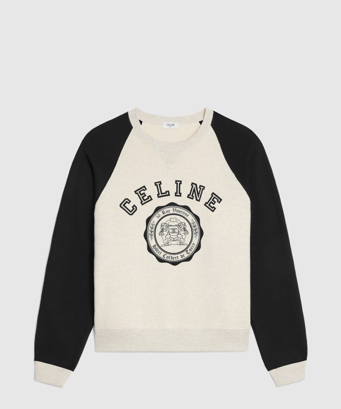 레플리카|이미테이션 celine-셀린느루즈-블라종-스웨트셔츠-코튼-플리스-ry0316