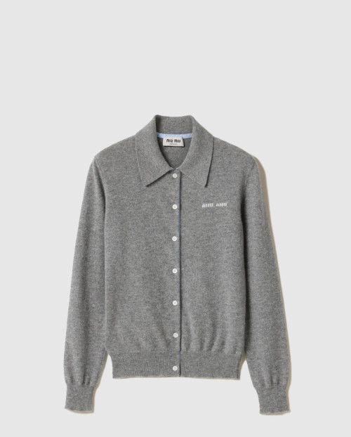 [MIUMIU-미우미우]캐시미어 가디건 MMF934