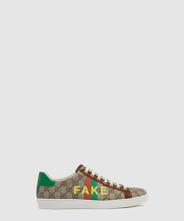[GUCCI-구찌]프린트 에이스 스니커즈 636358