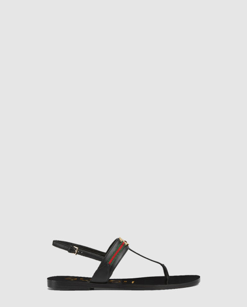 [GUCCI-구찌]인터로킹 G 웹 샌들 782420