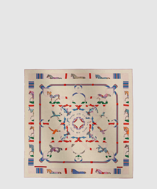 [HERMES-에르메스]Eperon d Or et Tenues de Jour 숄 140