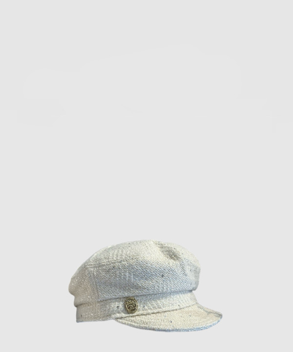 [CHANEL-샤넬]체크 트위드 모자 AA8796