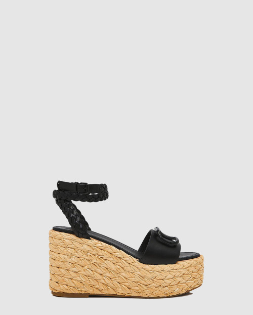 [VALENTINO-발렌티노]로고 웨지 에스파드릴