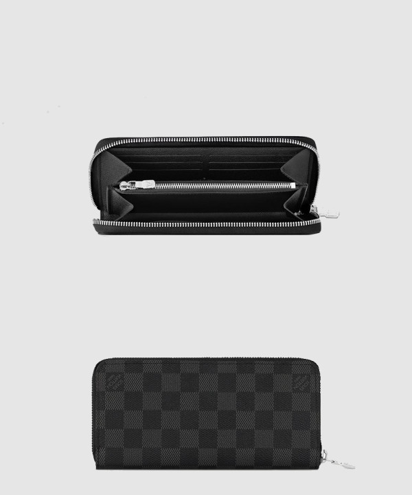 [LOUIS VUITTON-루이비통] 그라파이트지퍼장지갑 M11721