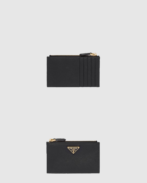 [PRADA-프라다]사피아노 가죽 지퍼 카드지갑 1MC086